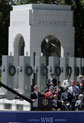 President George W. Bush gives remarks at the dedication of the National World War II memorial on the Mall in Washington, DC on May 30, 2004. White House photo by Paul Morse