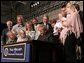 President George W. Bush signs H.R. 1308, the Working Families Tax Relief Act of 2004 at the South Suburban YMCA in Des Moines Iowa, Monday, Oct. 4, 2004. White House photo by Tina Hager