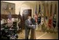 President George W. Bush announces his nomination for Secretary of Commerce, Carlos Gutierrez, in the Roosevelt Room Monday, Nov. 29, 2004. White House photo by Paul Morse