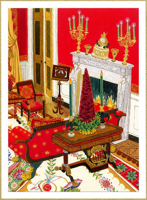 2004 White House Christmas Card.