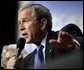 President George W. Bush leads a discussion on Strengthening Social Security in Albuquerque, N.M., Tuesday, March 23, 2005. White House photo by Eric Draper