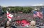 Thousands gather in Freedom Square to hear President George W. Bush speak in Tbilisi, Georgia, Tuesday, May 10, 2005. “When Georgians gathered here 16 years ago, this square had a different name. Under Lenin's steely gaze, thousands of Georgians prayed and sang, and demanded their independence, said President Bush. “The Soviet army crushed that day of protest, but they could not crush the spirit of the Georgian people.” White House photo by Paul Morse