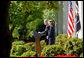 President George W. Bush announces the nomination of Susan Schwab as the U.S. Trade Representative in the Rose Garden Tuesday, April 18, 2006. "Ambassador Schwab started her career as an agricultural trade negotiator in the Office of the U.S. Trade Representative, and she served our nation overseas as a trade policy officer in our embassy in Tokyo," said President Bush. "In the 1980s, she worked as a trade specialist, and then legislative director for Senator Jack Danforth, who chaired a key Senate subcommittee on trade. In the administration of former President Bush, she led a staff of more than a thousand as Director General of the U.S. and Foreign Commercial Service. Susan has also served as an executive in the private sector at Motorola, and as a professional administrator at the University of Maryland." White House photo by Julie Kubal