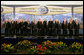 Vice President Dick Cheney, center right, stands with leaders of the Baltic and Black Sea regions who participated in the Vilnius Conference 2006 in Vilnius, Lithuania, Thursday, May 4, 2006. The leaders met to discuss common interests and reinforce their commitments to the advancement of democracy in the region. White House photo by David Bohrer