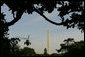 Marine One approaches the South Lawn Wednesday evening, May 24, 2006 returning President George W. Bush to the White House following his afternoon visit to Pennsylvania. White House photo by Shealah Craighead