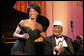 Vocalist Nnenna Freelon and musician Clark Terry perform Thursday, Sept. 14, 2006, in the East Room of the White House during the Thelonious Monk Institute of Jazz dinner. White House photo by Shealah Craighead