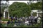 President George W. Bush holds a press conference in the Rose Garden Friday, Sept. 15, 2006. White House photo by Eric Draper