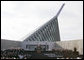 President George W. Bush addresses invited guests at the dedication ceremony of the National Museum of the Marine Corps Friday, Nov. 10, 2006, in Quantico, Va., marking the 231st anniversary of the Marine Corps. White House photo by Paul Morse