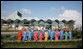 Leaders of the 2006 Asia-Pacific Economic Cooperation pose for their official portrait Sunday, Nov. 19, 2006, in Hanoi. White House photo by Paul Morse