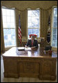 President George W. Bush signs S. 3678, the Pandemic and All-Hazards Preparedness Act, in the Oval Office Tuesday, Dec. 19, 2006. White House photo by Eric Draper