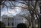 The American flag flies at half-staff over the White House in respect to the passing of former President Gerald R. Ford Wednesday, Dec. 27, 2006. President Ford died at his home in Rancho Mirage, Calif., Tuesday evening, Dec. 26. 