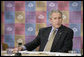 President George W. Bush speaks during a roundtable discussion on cancer prevention at the National Institutes of Health in Bethesda, Md., Wednesday, Jan. 17, 2007. White House photo by Eric Draper