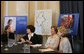 Mrs. Laura Bush meets with U.S. Senator Kay Bailey Hutchison, R-Texas, right, Sen. Dianne Feinstein, D-Calif. and Paula Dobriansky, Undersecretary of State for Democracy and Global Affairs, as Mrs. Bush attends the Senate Women’s Caucus Wednesday, May 23, 2007 at the U.S. Capitol in Washington, D.C., calling for the unconditional release of Nobel laureate and Myanmar opposition leader Aung San Suu Kyi. White House photo by Shealah Craighead