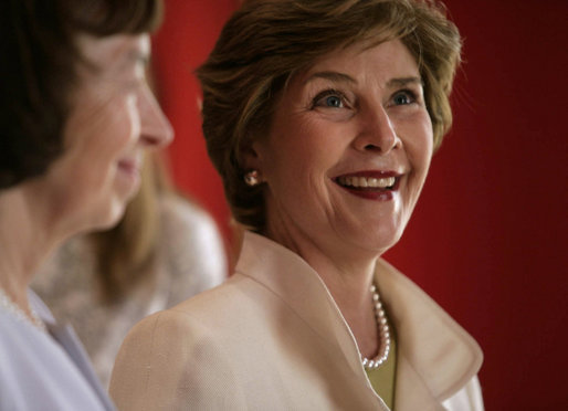 Mrs. Laura Bush tours Lobkowicz Palace with Mrs. Livia Klausova, First Lady of Czech Republic, Tuesday, June 5, 2007, in Prague, Czech Republic. White House photo by Shealah Craighead