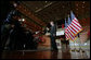 President George W. Bush delivers brief remarks after visiting with troops Tuesday, July 3, 2007, at Walter Reed Army Medical Center in Washington, D.C. White House photo by Eric Draper