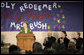 Mrs. Laura Bush delivers a speech Wednesday, Jan. 30, 2008, at Holy Redeemer School in Washington, D.C. White House photo by Shealah Craighead