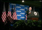 Vice President Dick Cheney delivers remarks on the state of the economy, the war on terror and pending FISA legislation Thursday, Jan. 31, 2008, to the Charlotte Chamber of Commerce in Charlotte, N.C. White House photo by David Bohrer