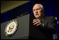 Vice President Dick Cheney addresses the 35th Conservative Political Action Conference Thursday, Feb. 7, 2008, in Washington, D.C. White House photo by David Bohrer