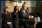 President George W. Bush gestures as he addresses his remarks in honor of Malaria Awareness Day Friday, April 25, 2008, during his visit to the Northwest Boys & Girls Club in Hartford, Conn., where the Boys & Girls members were learning about the cause and prevention of malaria. Earlier in the day President Bush signed a proclamation on the United States commitment to help fight malaria in Africa and around the world. White House photo by Chris Greenberg