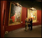 Mrs. Laura Bush tours the Marie Antoinette Exhibit at The Grand Palais Sunday, June 15, 2008, in Paris. White House photo by Shealah Craighead