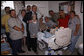 President George W. Bush stands with the extended family of U.S. Army Sgt. Jason Shepperly of Birmingham, Ala., during a visit Tuesday, Sept. 9, 2008, to Walter Reed Army Medical Center, where the soldier is recovering from wounds received during Operation Iraqi Freedom. White House photo by Eric Draper