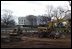 South view across Pennsylvania Avenue during trolley track removal