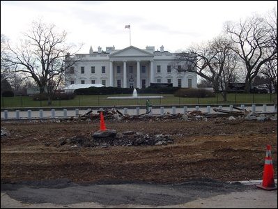 South view across Pennsylvania Avenue