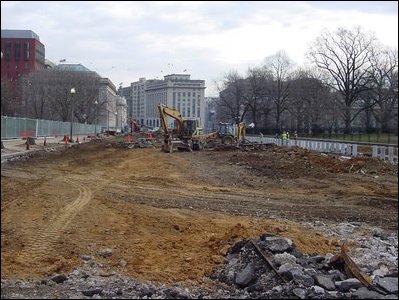 East view down Pennsylvania Avenue