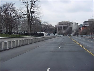 Pennsylvania Ave West view.