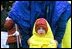 Dressed for the occasion, an Easter Egg Roller waits his turn during the 2004 Easter Egg Roll April 12. 