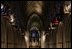 Former President Ronald Reagan's casket is carried into the National Cathedral at the National Funeral Service in Washington, D.C., Friday, June 11, 2004. 