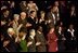 Laura Bush waves as she is applauded during President Bush's State of the Union speech at the U.S. Capitol Tuesday, Jan. 28, 2003. 