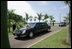 President George W. Bush's motorcade en route to Granja do Torto Saturday, Nov. 6, 2005, the home of Brazil's President Luiz Inacio Lula da Silva. 