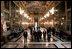 Vice President Dick Cheney and Lynne Cheney tour Rome’s Palazzo Colonna Jan. 25, 2004. The palace, built in the early 15th century by Pope Martin Colonna, contains masterpieces by Italian artists created between the 15th and 18th centuries.