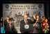 Vice President Dick Cheney is welcomed by members of the Veterans of Foreign Wars of the U.S., Monday, August 28, 2006, at the VFW's annual convention in Reno, Nevada. 