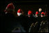 Members of the American Legion listen to Vice President Dick Cheney as he delivers remarks to the American Legion Washington Conference in Washington, Tuesday, February 28, 2006. During his address the Vice President commended those who have served in uniform and thanked veterans for defending the country and standing behind the military. 