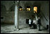 Vice President Dick Cheney and Lynne Cheney stand inside the atrium of the Rector’s Palace, a gothic monument constructed in 1435 upon the foundations of structures dating back to the middle ages, during a tour of the Old City of Dubrovnik, Croatia, Saturday, May 6, 2006. 