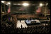 Vice President Dick Cheney delivers remarks, Friday, October 27, 2006, during a rally for the troops at Whiteman Air Force Base, Missouri, home of the 509th Bomber Wing and the B-2 Stealth Bomber. "There's no way I could overstate how impressed I am with your work, or how much it means to your country and to the cause of freedom," the Vice President said. "To be with you, and to know all that you do each and every day, makes me even prouder to be an American."