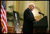 Vice President Dick Cheney delivers remarks, Thursday, August 2, 2007, at a memorial Service for former Representative Guy A. Vander Jagt at the U.S. Capitol. "From the first days of the 90th Congress to the last days of the 102nd, Guy Vander Jagt was a standout member of this House," said Vice President Cheney. "I'd wager that each of his colleagues, and each person in this room today, can recall a time when Guy did something especially generous or considerate just for us. For my part, there are many."