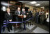 Vice President Dick Cheney, joined by Mrs. Lynne Cheney, delivers remarks at a ribbon-cutting ceremony, Monday, July 30, 2007, to inaugurate the Richard B. and Lynne V. Cheney Cardiovascular Institute at The George Washington University in Washington, D.C. The institute will be comprised of clinicians and scientists in the departments of Cardiology, Radiology, Cardiovascular Surgery, Biochemistry, Molecular Biology and Pharmacology among others, and will pursue a multi-disciplinary approach to the advancement of research, education and the clinical care of cardiovascular diseases.