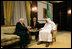 Vice President Dick Cheney meets one-on-one with King Abdullah of Saudi Arabia, Saturday, May 12, 2007 at Fahd ibn Sultan Palace in Tabuk, Saudi Arabia.