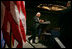 Vice President Dick Cheney gestures during a question and answer session following his remarks to the World Affairs Council of Dallas/Fort Worth luncheon Friday, Nov. 2, 2007, in Dallas.