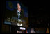 Vice President Dick Cheney is seen on screen as he delivers his remarks to the 90th American Legion Convention Wednesday, Aug. 27, 2008 in Phoenix.