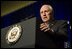 Vice President Dick Cheney addresses the 35th Conservative Political Action Conference Thursday, Feb. 7, 2008, in Washington, D.C.