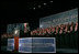 Vice President Dick Cheney delivers remarks to U.S. Naval recruits and sailors Friday, March 7, 2008, at Naval Station Great Lakes in Great Lakes, Ill.