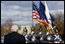 Vice President Dick Cheney stands to receive honors Saturday, Nov. 8, 2008, during the Virginia Military Institute's annual Military Appreciation Day in Lexington, Va.